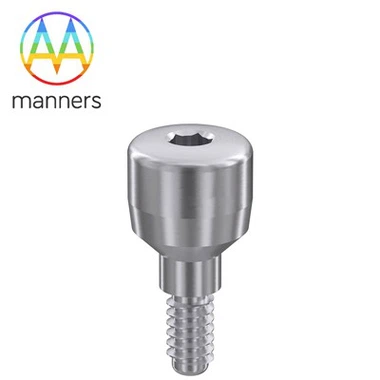 Tutup Penyembuhan Titanium Untuk Implan Gigi Ø 4.0mm– Hex Internal (Sistem Lebih Baik)