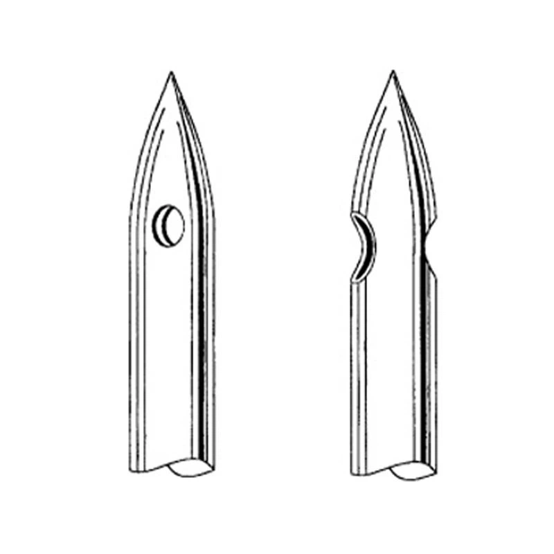 Jarum titik pensil lubang ganda