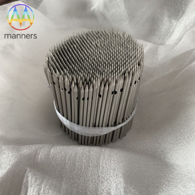 Sampel Jarum Titik Pensil Lubang Samping Disesuaikan Oleh Pelanggan Korea Tel...