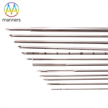 11 Gauge 4 Inci Panjang Jarum Trocar Tip Sangat Tajam