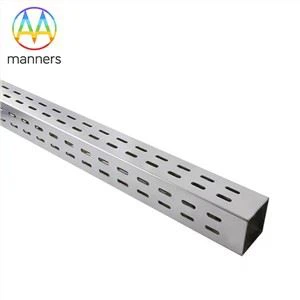 Pengolahan Mendalam dengan Punch Holes Square Aluminium Tube