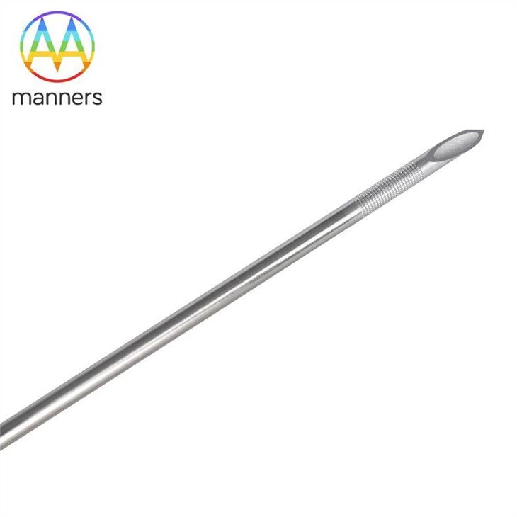 Jarum Echogenic Penandaan Laser Stainless Steel OEM