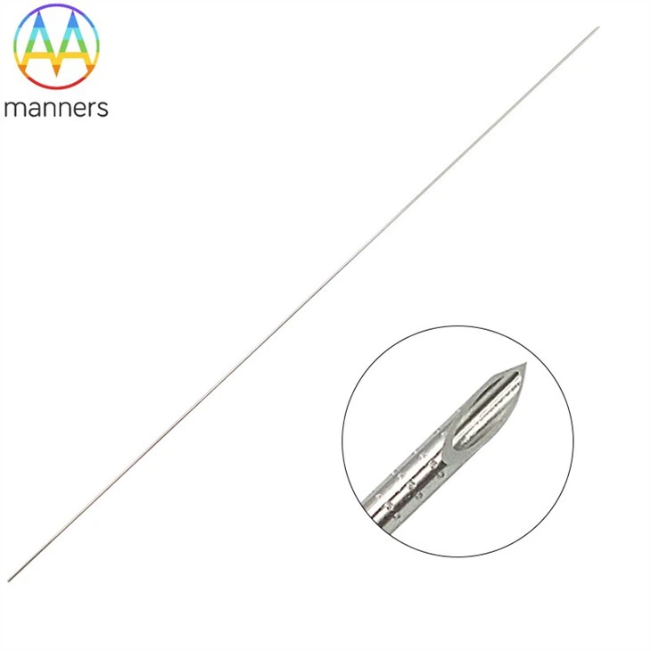 OEM Stainless Steel Laser Marking Echogenic Needle