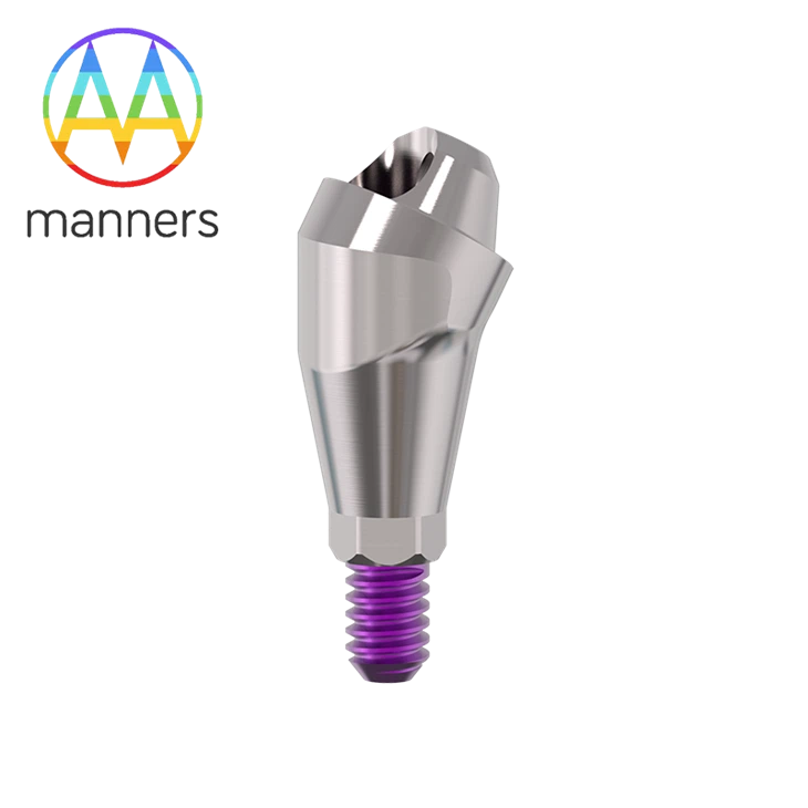 Abutment Bersudut Untuk Implan Kecil 20 Derajat Ø 4,5mm (Sistem Lebih Baik)