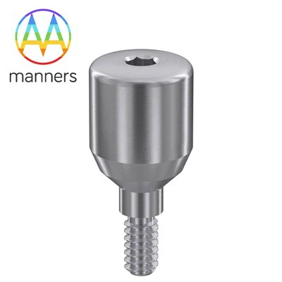 Tutup Penyembuhan Titanium Untuk Implan Gigi Ø 4.5mm– Hex Internal (Sistem Lebih Baik)